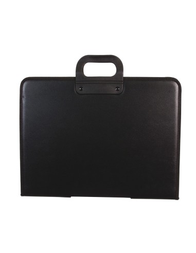 CARTERA PORTADOC.Q-CONNECT NG.C/ASA C/CREMALLERA DIN A3 420X297 MM