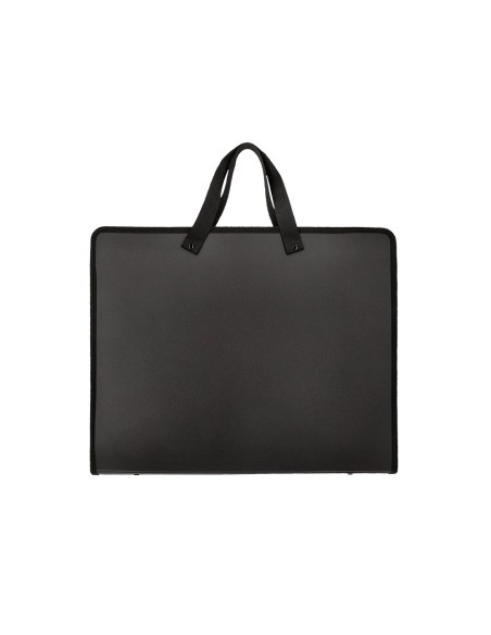 CARPETA  PORTADOCUMENTOS PP. A3 CREMALLERA 2 BOL. INTERIORES ASA