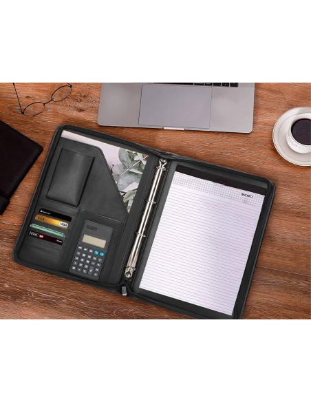 CARPETA PORTAFL.S 80-848 NG.260X355 MM CREMALLERA 4 A 40 MM CALC.