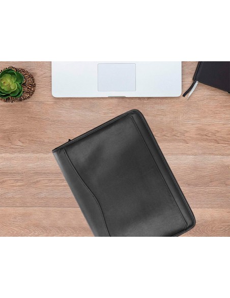 CARPETA PORTAFL.S CREMALLERA BOLSA MOVIL TARJETERO NG.260X355MM