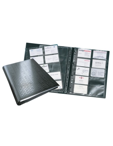 TARJETERO EXTRAGRANDE DURABLE A4 4A.20 FUNDAS C/INDICE 400T 2409-01