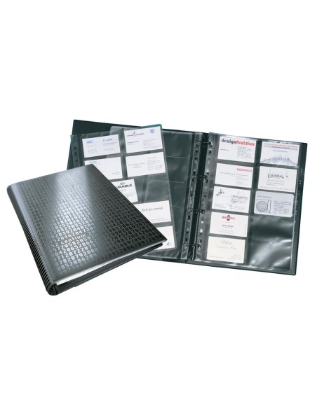 TARJETERO EXTRAGRANDE DURABLE A4 4A.20 FUNDAS C/INDICE 400T 2409-01