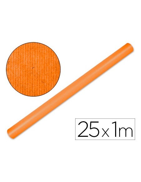 PAPEL KRAFT NAR.FUERTE ROLLO 25X1 MT