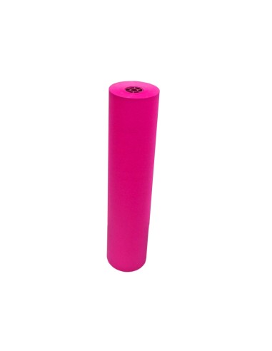 PAPEL KRAFT VERJURADO LIDERPAPEL FUCSIA 150MT 65GR BOBINA 10KG