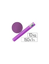 PAPEL KRAFT VERJURADO LIDERPAPEL VIOLETA 150MT 65GR BOBINA 10KG 2