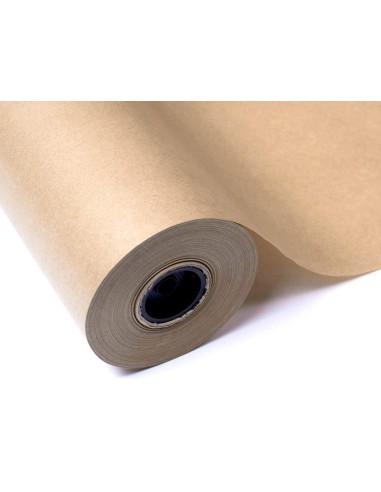 PAPEL KRAFT  MARRON BOBINA 1MT.X 357MT.ESPECIAL EMBALAJE PESO 25 KG
