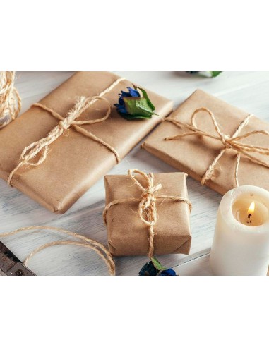 PAPEL KRAFT  MARRON BOBINA 1MT.X 357MT.ESPECIAL EMBALAJE PESO 25 KG