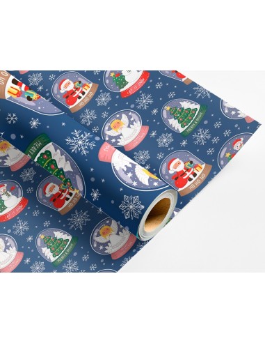 PAPEL REGALO NAVIDAD ROLLO ANCHO 70 CM 2MT.60GR.DISEÑOS SURT.C-2024