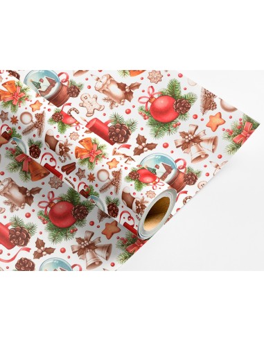 PAPEL REGALO NAVIDAD ROLLO ANCHO 70CM 2MT. 60GR.DISEÑOS SURT.B-2024