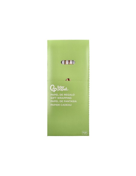 PAPEL REGALO NAVIDAD ROLLO ANCHO 70CM 2MT. 60GR.DISEÑOS SURT.B-2024