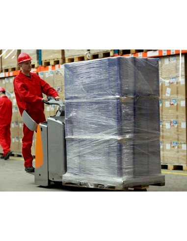 FILM EXTENSIBLE MANUAL BOBINA ANCHO 500 MM. 145T 23MICRAS TPTE