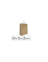 BOLSA KRAFT Q-CONNECT NATURAL ASA RETORCIDA 240X100X310 MM 2