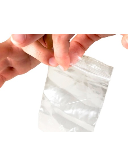 BOLSA PLAST.AUTOCIERRE Q-CON.40X60MM PQ.DE 100 UD.