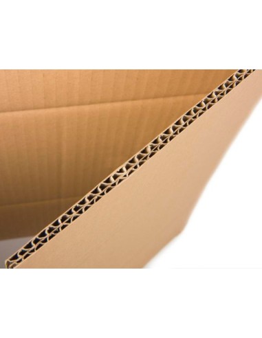 CAJA EMBALAR MARRON DOBLE CANAL 400X200X300MM