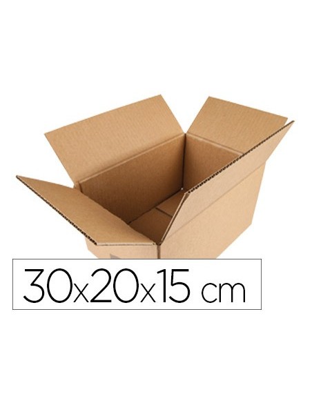 CAJA EMBALAR Q-C/AMERICANA 300X200X150 MM ESPESOR CARTON 5 MM