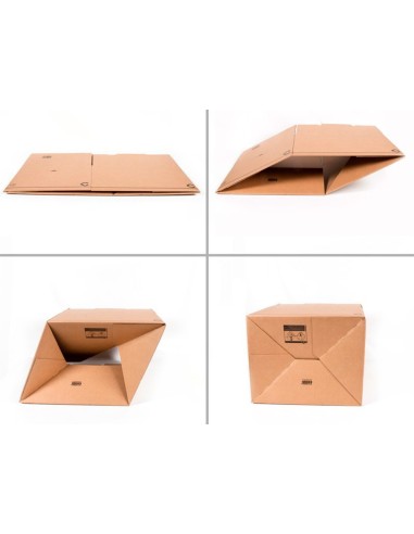 CAJA EMBALAR Q-C/FONDO AUTOMATICO 500X400X300 MM CARTON 3 MM