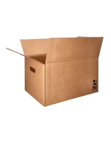 CAJA EMBALAR Q-CON.AMERICANA RESISTENTE ASAS CARTON 7MM 500X340X310MM