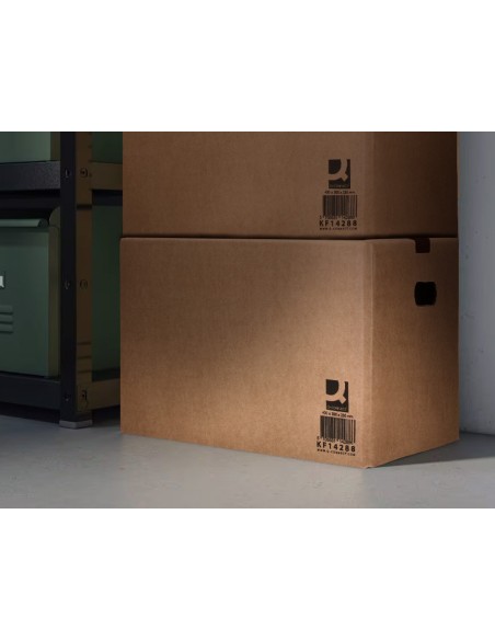 CAJA EMBALAR Q-CONNECT AMERICANA C/ ASAS CARTON CANAL 5MM 60X40X29CM