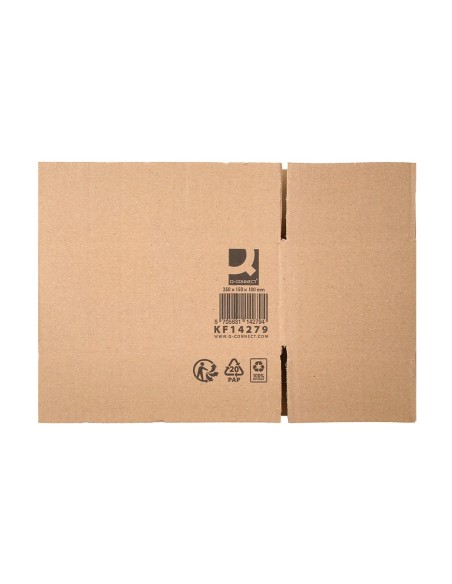 CAJA EMBALAR Q-CON.AMERICANA CARTON C.SIMPLE 5MM KRAFT 250X150X100MM