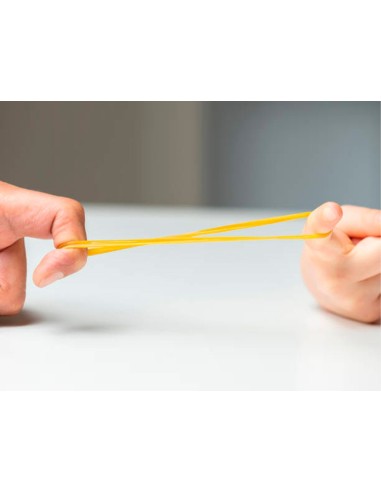 GOMILLAS ELASTICAS Q-CON.100GR.150X3MM NUMERO 38