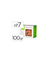 GOMILLAS ELASTICAS Q-CON.100 GR NUMERO 7 2