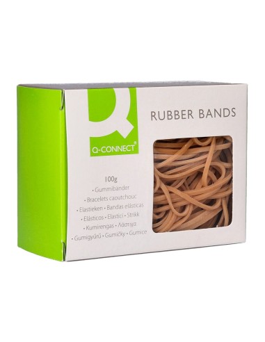 GOMILLAS ELASTICAS Q-CON.100 GR NUMERO 8
