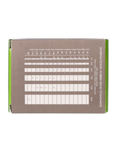 GOMILLAS ELASTICAS Q-CON.100 GR NUMERO 9