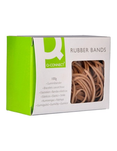 GOMILLAS ELASTICAS Q-CON.100 GR NUMERO 10