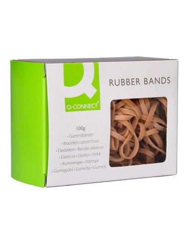 GOMILLAS ELASTICAS Q-CONNECT 100 GR NUMERO 32