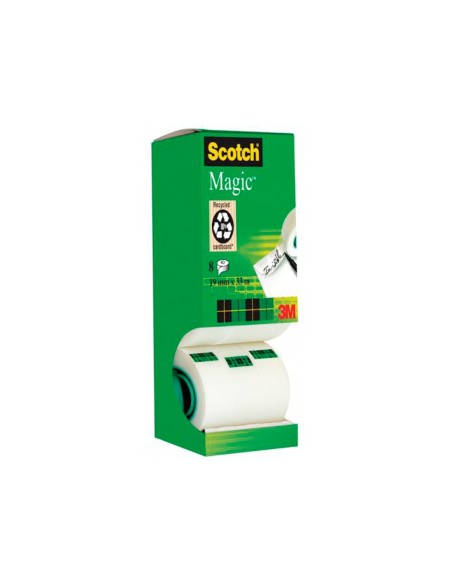 CINTA ADHESIVA SCOTCH MAGIC 33X19 MM PACK 8 UNIDADES