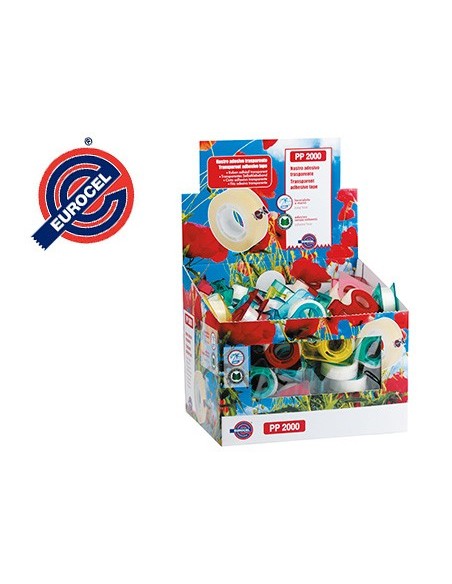 MINIPORTARROLLO EUROCEL CINTAS 10 MT X 15 MM UNIDAD