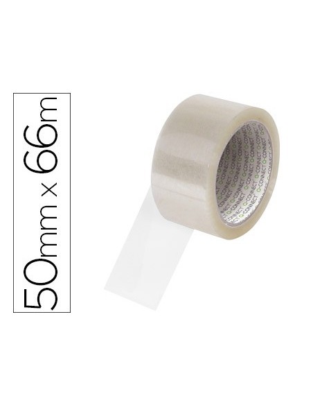 CINTA EMBALAR ADH. Q-CON.PP TPTE.66 MT X 50 MM