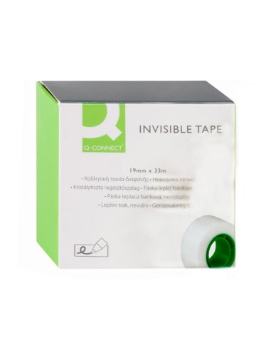 CINTA ADH. Q-CON.33 MT X 19 MM INVISIBLE