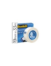 CINTA ADH. SCOTCH MAGIC 33X19 MM REMOVIBLE 2