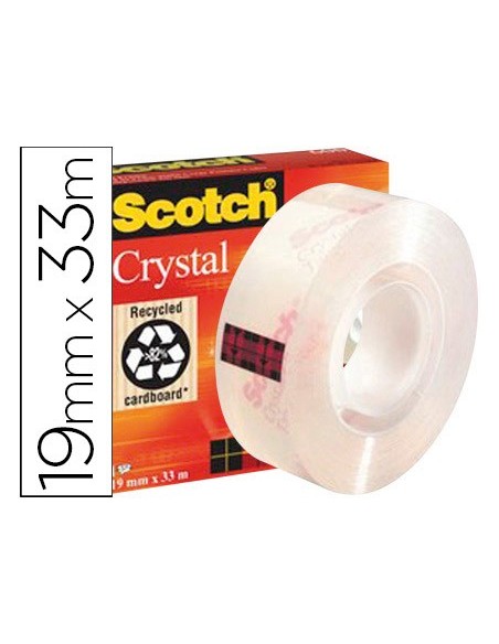 CINTA ADH. SCOTCH SUPERTPTE.33X19 MM 600/1933CI