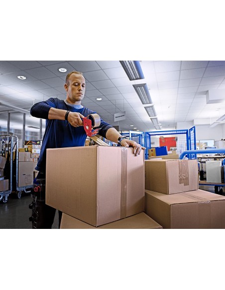 CINTA EMBALAR ADH. TESA MARRON 66 MT X 50 MM