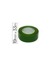 CINTA ADHESIVA APLI 33 MT X 19 MM COLOR VERDE 2