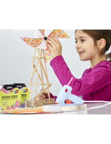 CINTA ADHESIVA PLICO DOBLE CARA 15MM X 20MT