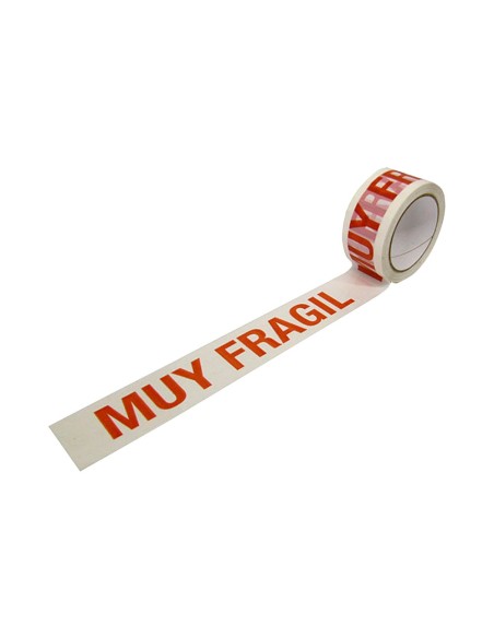 CINTA ADH.  POLIPR. BLANCA  66X48 MM EMBALAJE MUY FRAGIL