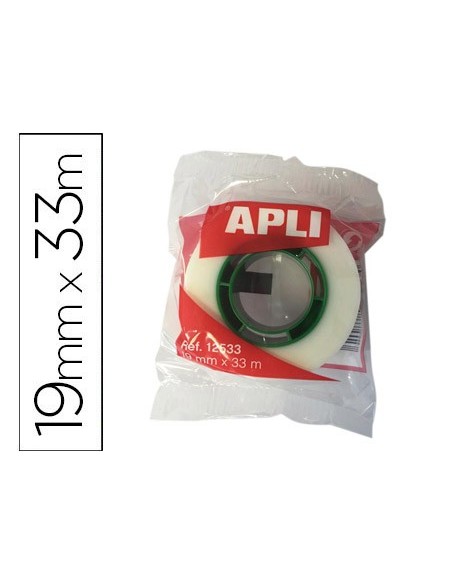 CINTA ADH. APLI  33 MT X 19 MM INVISIBLE ENCELOFANDA INDIVIDUALMENTE