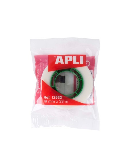 CINTA ADH. APLI  33 MT X 19 MM INVISIBLE ENCELOFANDA INDIVIDUALMENTE
