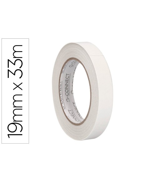 CINTA ADH. Q-CON.DOBLE CARA 33MT.X 19MM