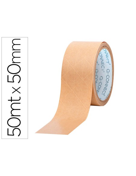 CINTA ADH. Q-CON.KRAFT REFORZADO 50MT.X 50MM EMBALAJE