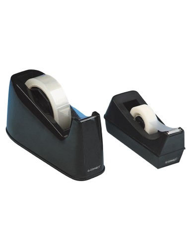 PORTARROLLOS SOBREM.Q-CON.PLASTICO CINTA 33 MT NEGRO