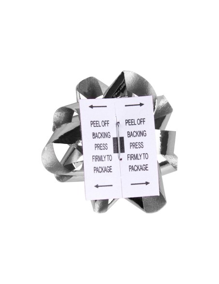 LAZOSFANTASIA MEDIANOS PLATA METALIZADO