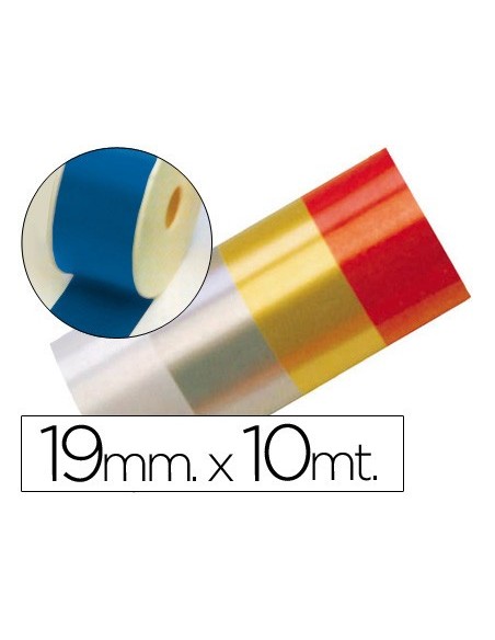 CINTA FANTASIA 10 MT X 19 MM AZUL