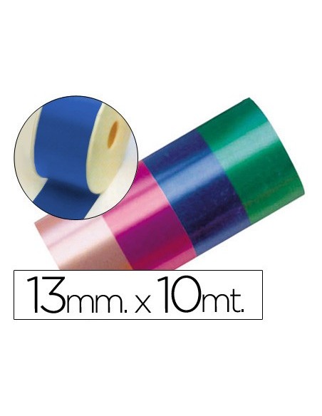 CINTA FANTASIA 10 MT X 13 MM AZUL