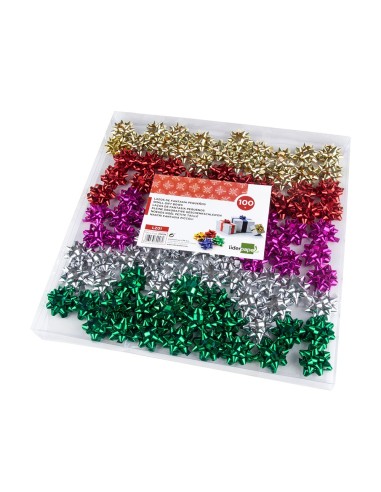LAZOS LIDERPAPEL FANTASIA PEQUEÑOS COLORES METALIZADOS SURTIDOS