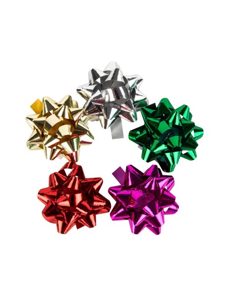 LAZOS LIDERPAPEL FANTASIA PEQUEÑOS COLORES METALIZADOS SURTIDOS