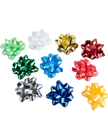 LAZOS LIDERPAPEL FANTASIA MAXI COLORES METALIZADOS SURTIDOS